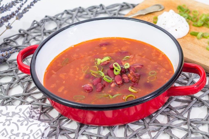 Chili bean soup
